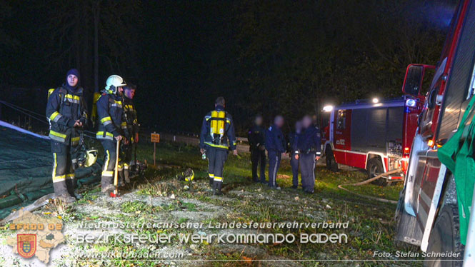 20231105 Großbrand in Klein-Mariazell Altenmarkt a.d.Triesting  Foto: Stefan Schneider