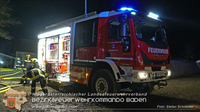 20231105 Großbrand in Klein-Mariazell Altenmarkt a.d.Triesting  Foto: Stefan Schneider