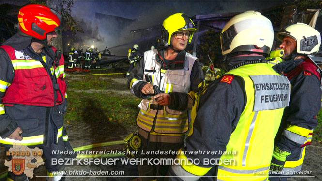 20231105 Großbrand in Klein-Mariazell Altenmarkt a.d.Triesting  Foto: Stefan Schneider