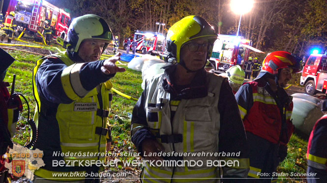 20231105 Großbrand in Klein-Mariazell Altenmarkt a.d.Triesting  Foto: Stefan Schneider