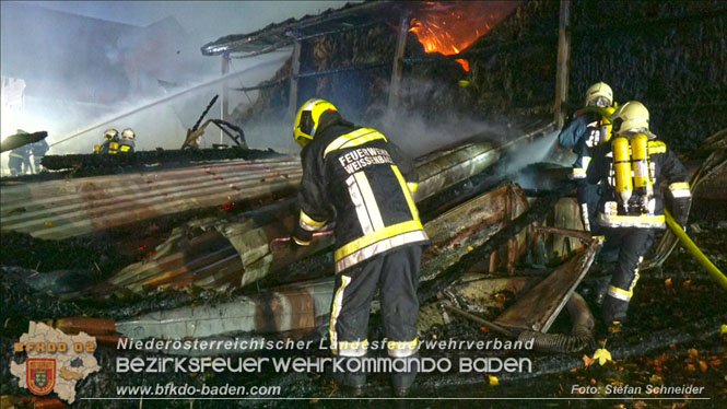 20231105 Großbrand in Klein-Mariazell Altenmarkt a.d.Triesting  Foto: Stefan Schneider