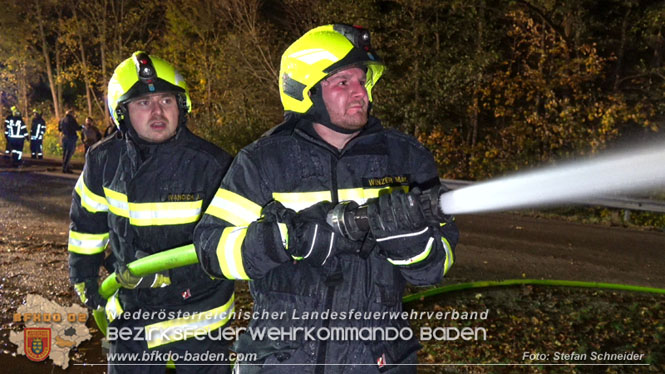 20231105 Großbrand in Klein-Mariazell Altenmarkt a.d.Triesting  Foto: Stefan Schneider