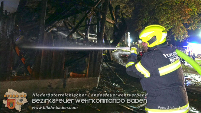 20231105 Großbrand in Klein-Mariazell Altenmarkt a.d.Triesting  Foto: Stefan Schneider
