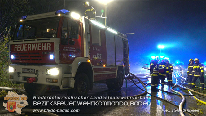 20231105 Großbrand in Klein-Mariazell Altenmarkt a.d.Triesting  Foto: Stefan Schneider
