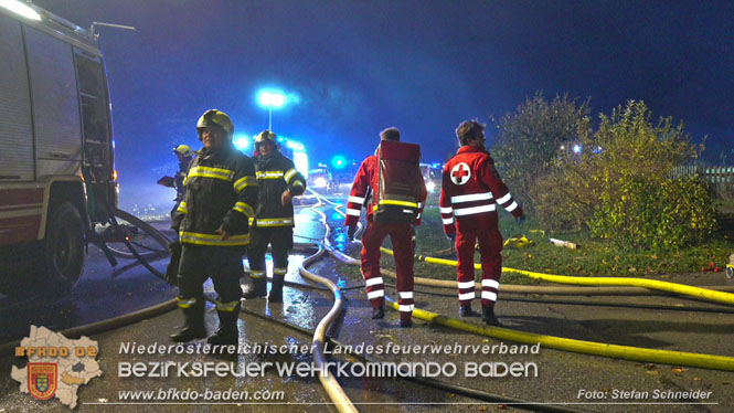 20231105 Großbrand in Klein-Mariazell Altenmarkt a.d.Triesting  Foto: Stefan Schneider