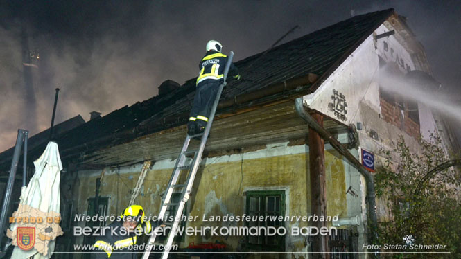 20231105 Großbrand in Klein-Mariazell Altenmarkt a.d.Triesting  Foto: Stefan Schneider