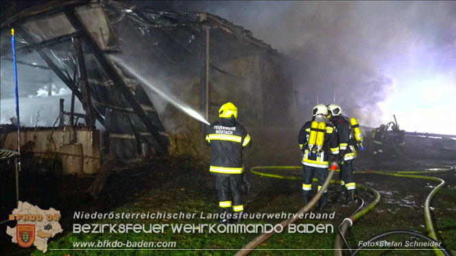 20231105 Großbrand in Klein-Mariazell Altenmarkt a.d.Triesting  Foto: Stefan Schneider