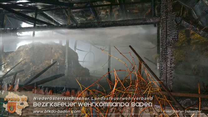 20231105 Großbrand in Klein-Mariazell Altenmarkt a.d.Triesting  Foto: Stefan Schneider