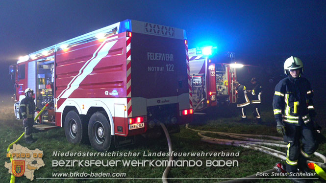 20231105 Großbrand in Klein-Mariazell Altenmarkt a.d.Triesting  Foto: Stefan Schneider