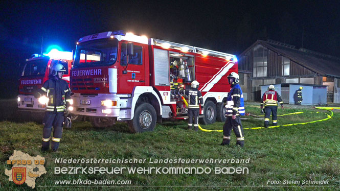 20231105 Großbrand in Klein-Mariazell Altenmarkt a.d.Triesting  Foto: Stefan Schneider