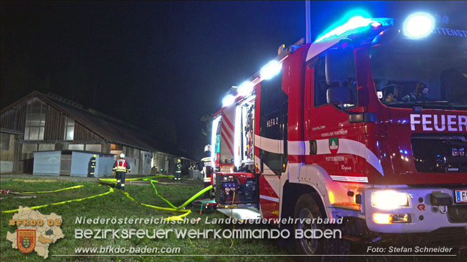 20231105 Großbrand in Klein-Mariazell Altenmarkt a.d.Triesting  Foto: Stefan Schneider