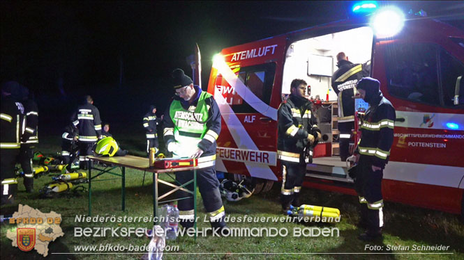 20231105 Großbrand in Klein-Mariazell Altenmarkt a.d.Triesting  Foto: Stefan Schneider
