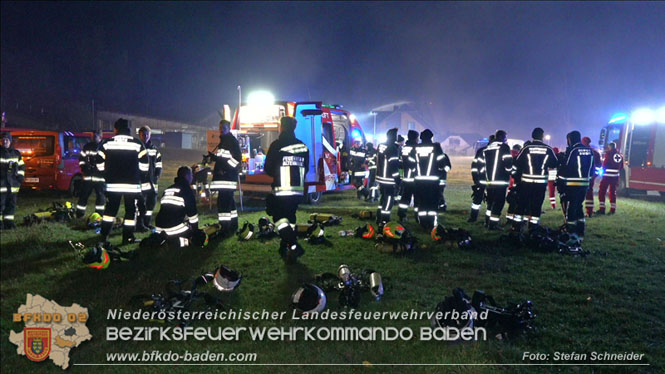 20231105 Großbrand in Klein-Mariazell Altenmarkt a.d.Triesting  Foto: Stefan Schneider