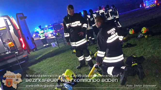 20231105 Großbrand in Klein-Mariazell Altenmarkt a.d.Triesting  Foto: Stefan Schneider