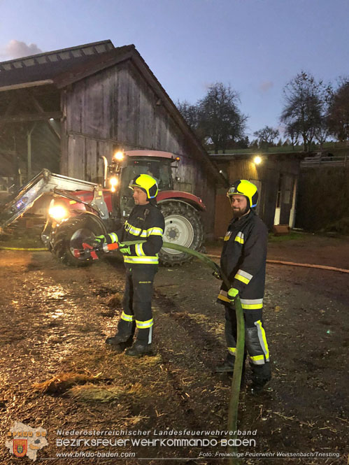 20231105 Großbrand in Klein-Mariazell Altenmarkt a.d.Triesting  Foto: Stefan Schneider