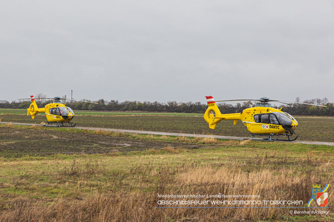 20231117_Toedlicher Verkehrsunfall auf der L156 bei Traiskirchen  Foto: SB Bernhard Ridky