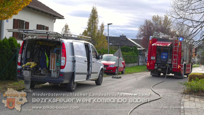 20231121 Erdgasleitung bei Tiefbauarbeiten in Tattendorf beschädigt Foto: Stefan Schneider BFKDO BADEN 20231121 Erdgasleitung bei Tiefbauarbeiten in Tattendorf beschädigt Foto: Stefan Schneider BFKDO BADEN