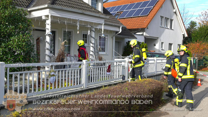20231121 Erdgasleitung bei Tiefbauarbeiten in Tattendorf beschädigt Foto: Stefan Schneider BFKDO BADEN 20231121 Erdgasleitung bei Tiefbauarbeiten in Tattendorf beschädigt Foto: Stefan Schneider BFKDO BADEN