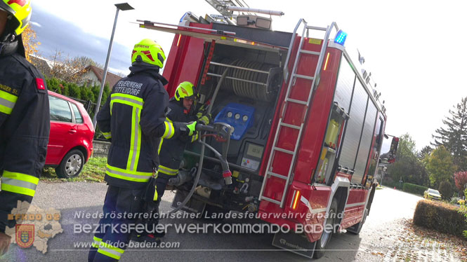20231121 Erdgasleitung bei Tiefbauarbeiten in Tattendorf beschädigt  Foto: Stefan Schneider BFKDO BADEN