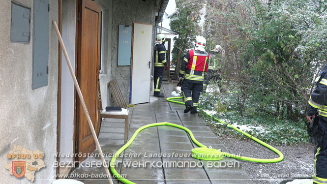 20231209 Wohnungsbrand in Hirtenberg  Foto: Stefan Schneider