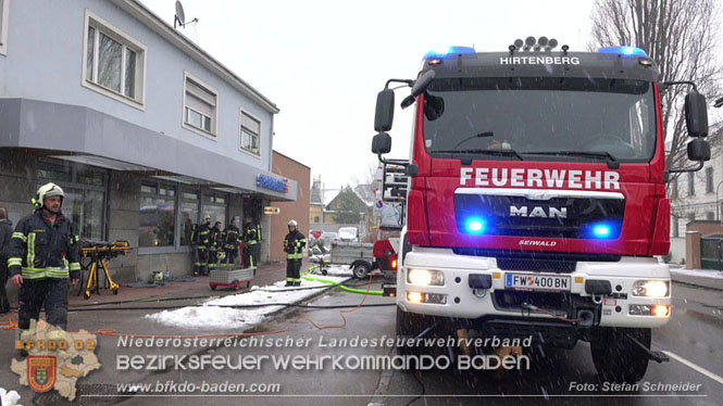 20231209 Wohnungsbrand in Hirtenberg Foto: Stefan Schneider