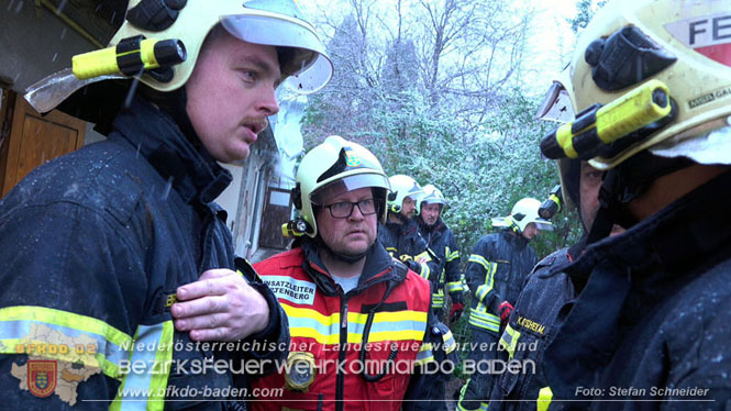 20231209 Wohnungsbrand in Hirtenberg Foto: Stefan Schneider