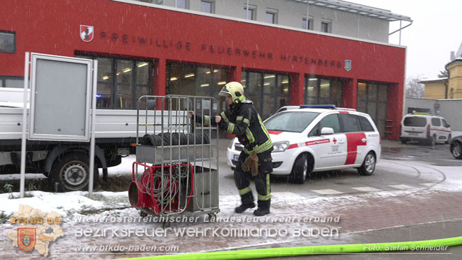 20231209 Wohnungsbrand in Hirtenberg Foto: Stefan Schneider