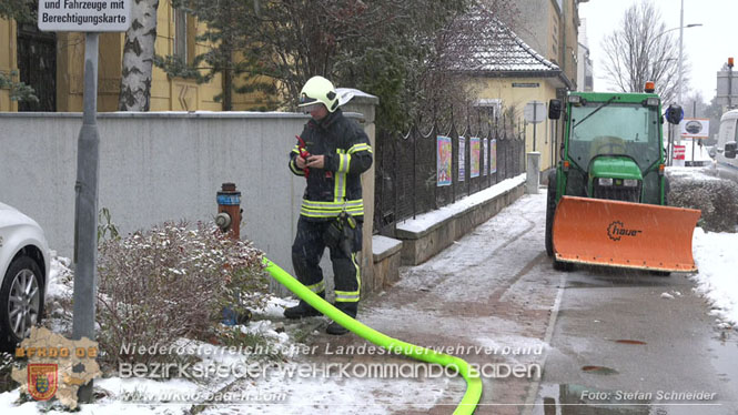 20231209 Wohnungsbrand in Hirtenberg Foto: Stefan Schneider