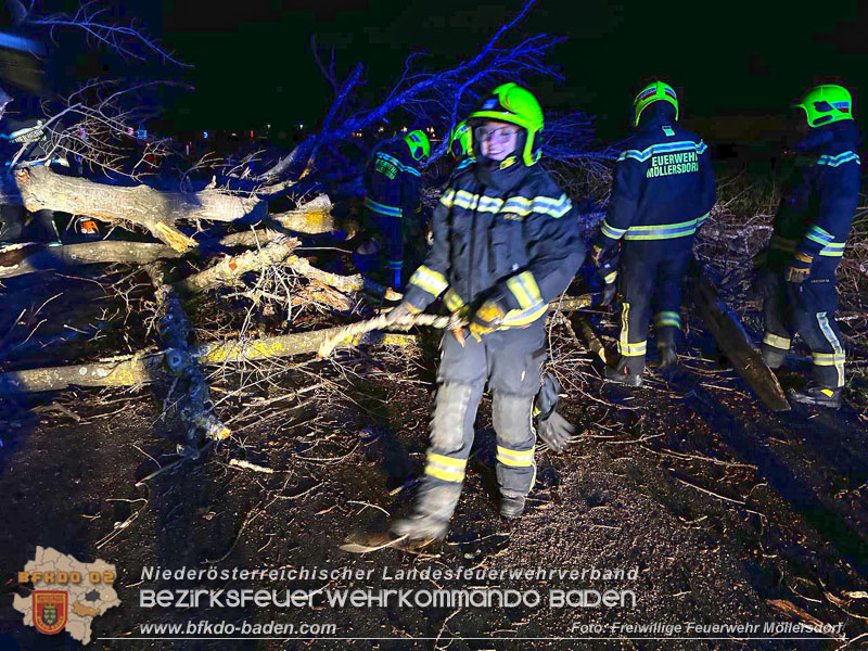 20231221 Sturmtief Zoltan erreicht Möllersdorf  Foto: Freiwillige Feuerwehr Möllersdorf