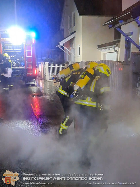 20231222 Elektrobrand in den Nachtstunden in Oberwaltersdorf Foto: FF Oberwaltersdorf 20231222 Elektrobrand in den Nachtstunden in Oberwaltersdorf Foto: FF Oberwaltersdorf