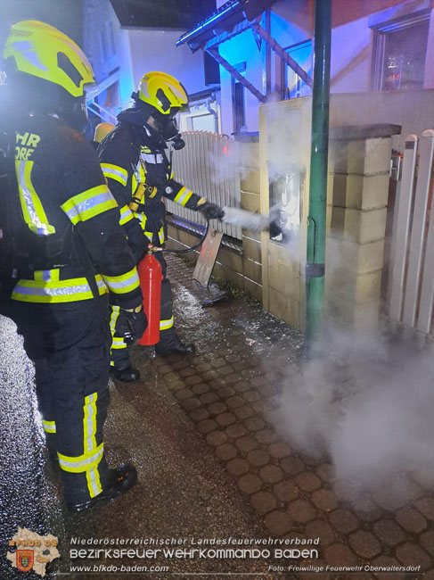 20231222 Elektrobrand in den Nachtstunden in Oberwaltersdorf Foto: FF Oberwaltersdorf 20231222 Elektrobrand in den Nachtstunden in Oberwaltersdorf Foto: FF Oberwaltersdorf