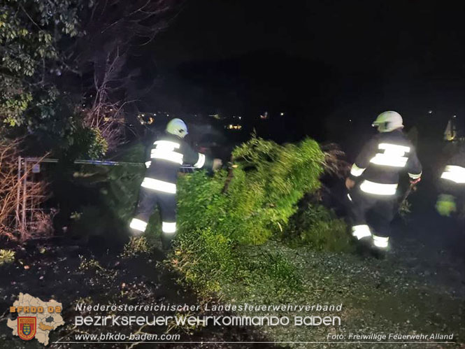 20231223 Mehrere Unwetter - Sturmeinsätze in Alland Foto: FF Alland 20231223 Mehrere Unwetter - Sturmeinsätze in Alland Foto: FF Alland