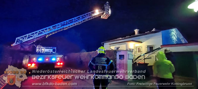 Sturmtief "Zoltan" fordert FF Kottingbrunn gleich 30 Mal Foto: Freiwillige Feuerwehr Kottingbrunn Sturmtief "Zoltan" fordert FF Kottingbrunn gleich 30 Mal Foto: Freiwillige Feuerwehr Kottingbrunn