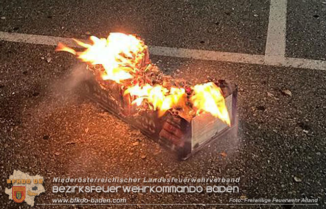 Erster Einsatz in Alland zum Jahreswechsel 2023/2024 Bezirk BADEN Erster Einsatz in Alland zum Jahreswechsel 2023/2024 Bezirk BADEN
