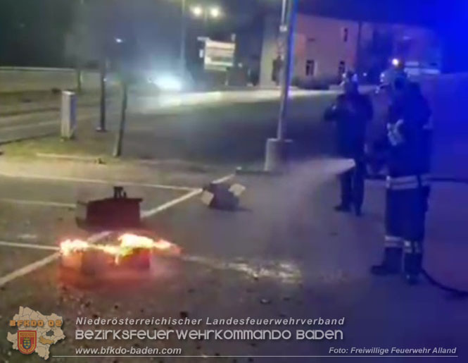 Erster Einsatz in Alland zum Jahreswechsel 2023/2024 Bezirk BADEN Erster Einsatz in Alland zum Jahreswechsel 2023/2024 Bezirk BADEN