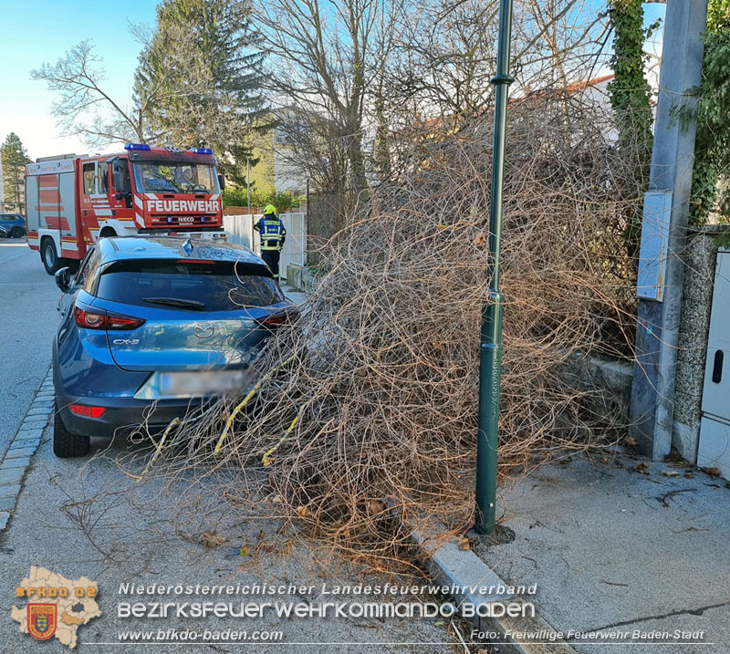 20240104 Sturm über Baden  Foto: Freiwillige Feuerwehr Baden-Stadt