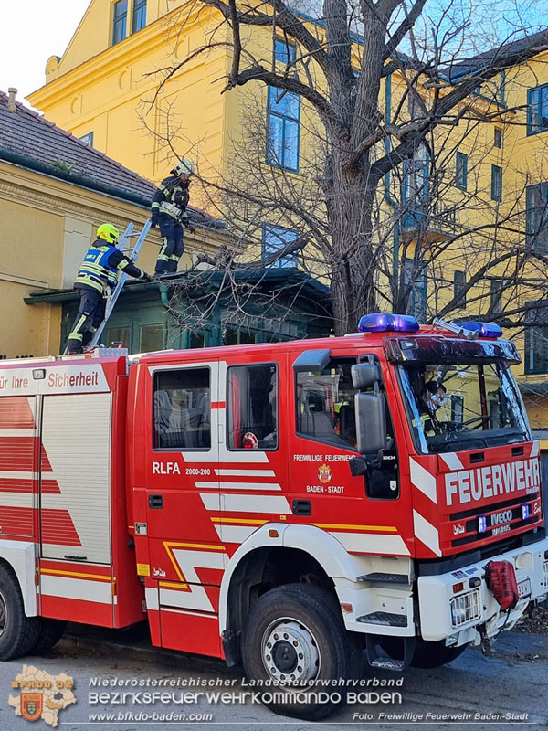 20240104 Sturm über Baden  Foto: Freiwillige Feuerwehr Baden-Stadt