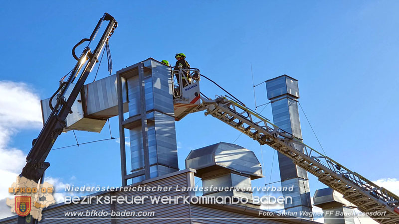 20240104 Sturm über Baden Leesdorf  Foto: Freiwillige Feuerwehr Baden-Leesdorf / Stefan Wagner