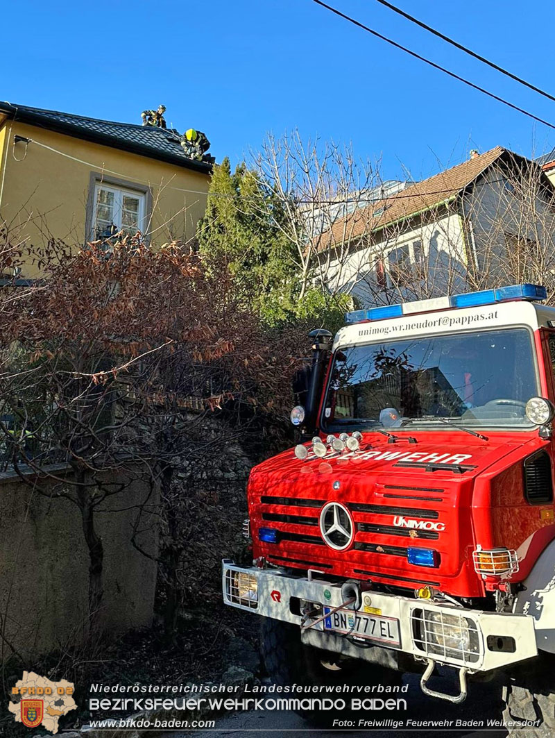 20240104 Sturm über Baden Weikersdorf  Foto: Freiwillige Feuerwehr Baden Weikersdorf