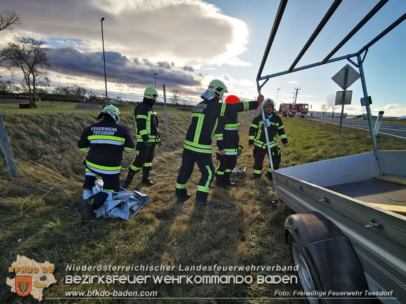 20240104 Sturm über Teesdorf   Foto: Freiwillige Feuerwehr Teesdorf