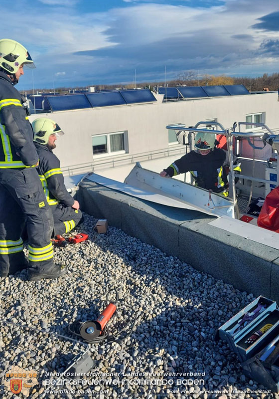20240104 Sturm über Traiskirchen   Foto: Freiwillige Feuerwehr Traiskirchen-Stadt