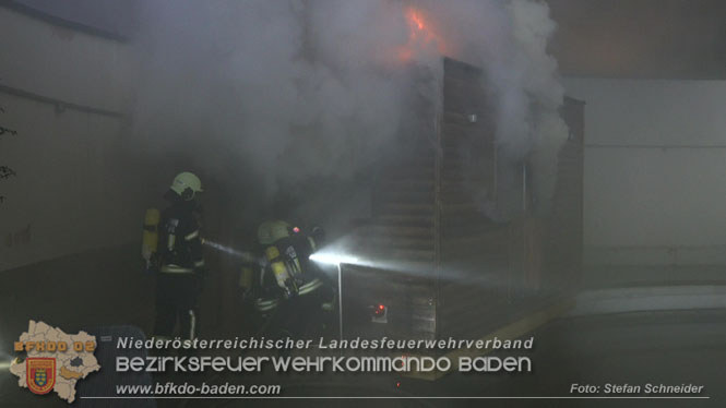 20240107_Saunabrand im Thermalbad Voeslau Foto: Stefan Schneider BFKDO BADEN 20240107_Saunabrand im Thermalbad Voeslau Foto: Stefan Schneider BFKDO BADEN