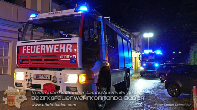 20240107_Saunabrand im Thermalbad Voeslau Foto: Stefan Schneider BFKDO BADEN 20240107_Saunabrand im Thermalbad Voeslau Foto: Stefan Schneider BFKDO BADEN