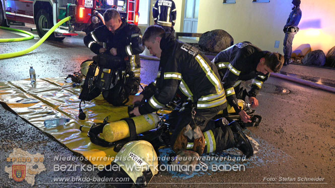 20240107_Saunabrand im Thermalbad Voeslau Foto: Stefan Schneider BFKDO BADEN 20240107_Saunabrand im Thermalbad Voeslau Foto: Stefan Schneider BFKDO BADEN