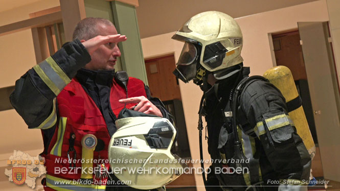 20240107_Saunabrand im Thermalbad Voeslau Foto: Stefan Schneider BFKDO BADEN 20240107_Saunabrand im Thermalbad Voeslau Foto: Stefan Schneider BFKDO BADEN