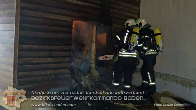 20240107_Saunabrand im Thermalbad Voeslau Foto: Stefan Schneider BFKDO BADEN 20240107_Saunabrand im Thermalbad Voeslau Foto: Stefan Schneider BFKDO BADEN
