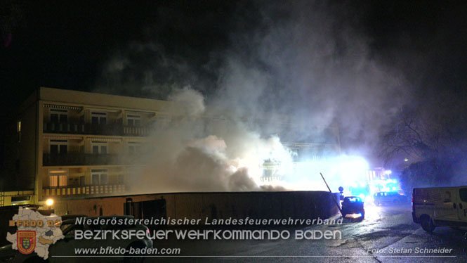 20240107_Saunabrand im Thermalbad Voeslau Foto: Stefan Schneider BFKDO BADEN 20240107_Saunabrand im Thermalbad Voeslau Foto: Stefan Schneider BFKDO BADEN