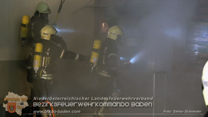 20240107_Saunabrand im Thermalbad Voeslau Foto: Stefan Schneider BFKDO BADEN 20240107_Saunabrand im Thermalbad Voeslau Foto: Stefan Schneider BFKDO BADEN