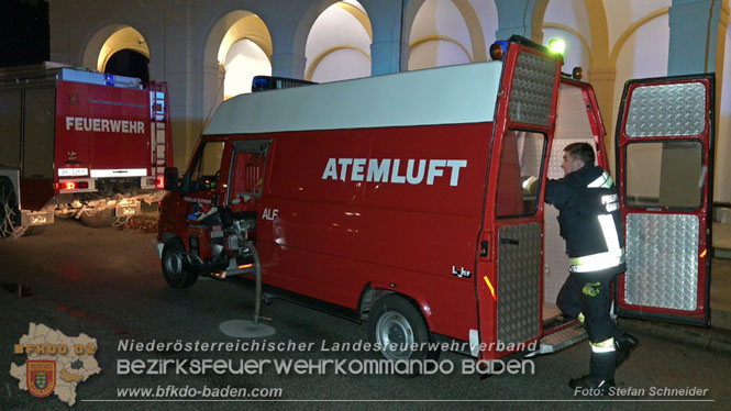 20240107_Saunabrand im Thermalbad Voeslau Foto: Stefan Schneider BFKDO BADEN 20240107_Saunabrand im Thermalbad Voeslau Foto: Stefan Schneider BFKDO BADEN