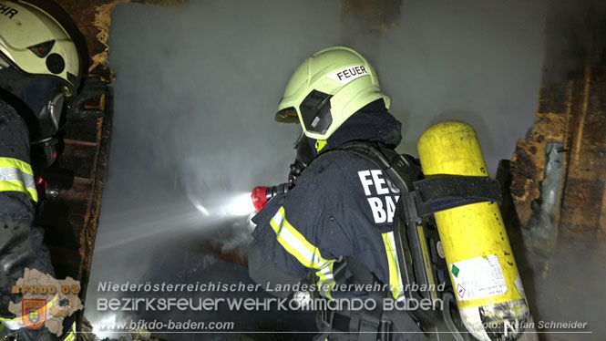 20240107_Saunabrand im Thermalbad Voeslau Foto: Stefan Schneider BFKDO BADEN 20240107_Saunabrand im Thermalbad Voeslau Foto: Stefan Schneider BFKDO BADEN